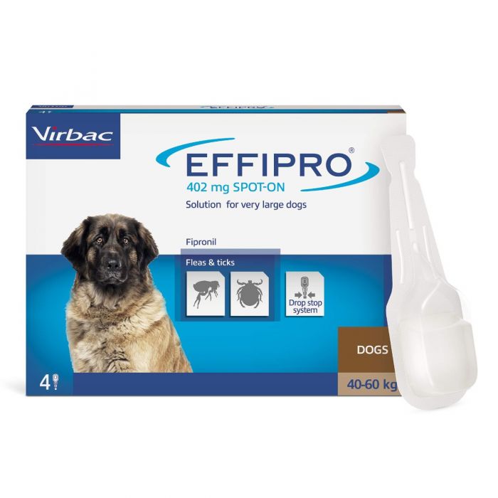 Effipro Spot On XL Dog 4.02mg (4pk)