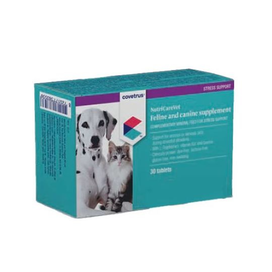 Covetrus NutriCareVet Cat And Dog Stress Support (30 tabs)