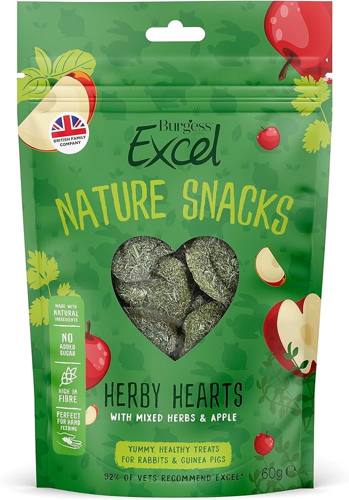 Burgess Excel Herby Hearts (60g)