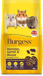 Burgess Excel Hamster, Gerbil & Mouse Complete Food (750g)